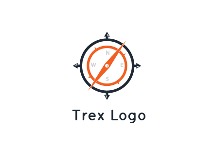 compass in circle with arrows