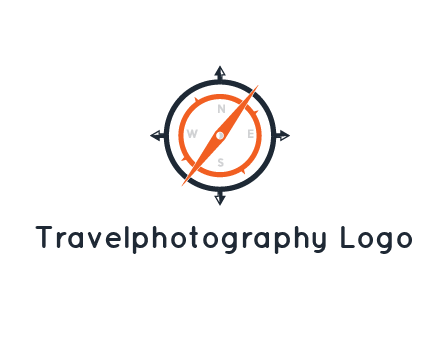 compass in circle with arrows