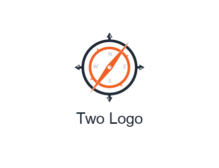 compass in circle with arrows