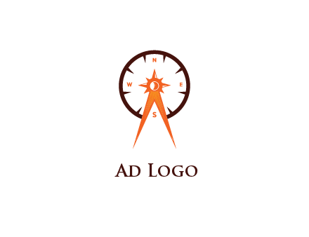 architectural compass in compass