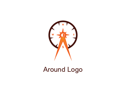 architectural compass in compass