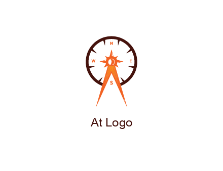 architectural compass in compass