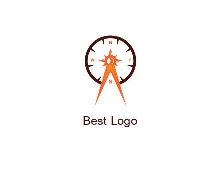 architectural compass in compass
