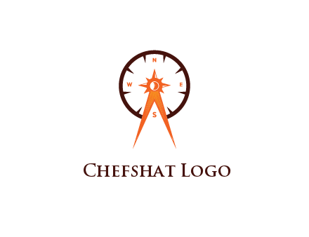architectural compass in compass
