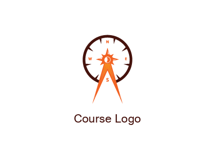 architectural compass in compass