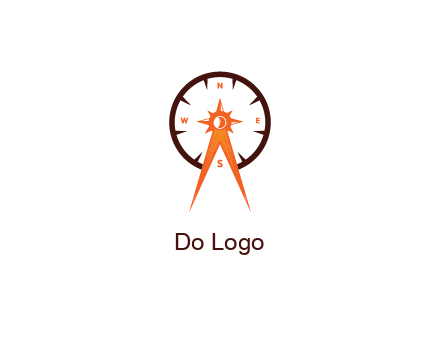 architectural compass in compass