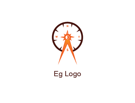 architectural compass in compass