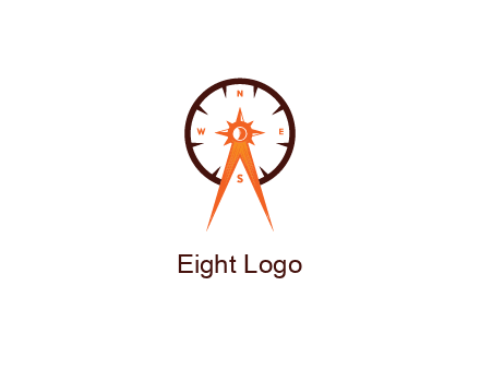 architectural compass in compass