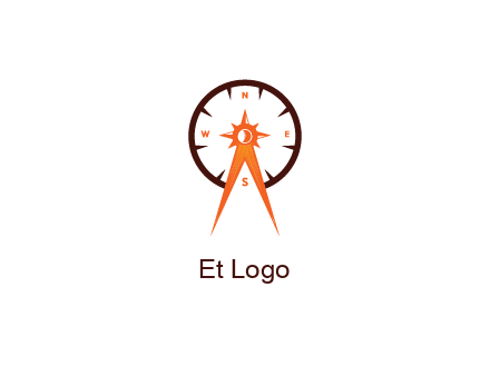 architectural compass in compass
