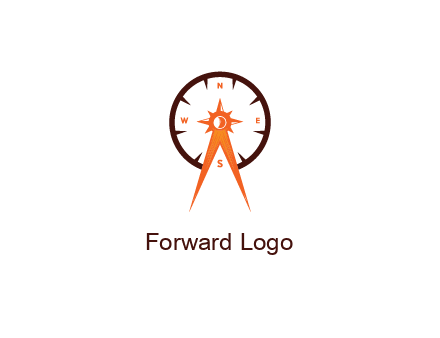 architectural compass in compass