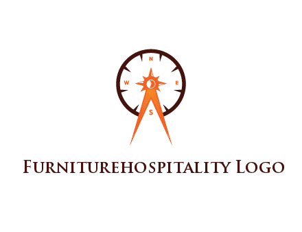 architectural compass in compass
