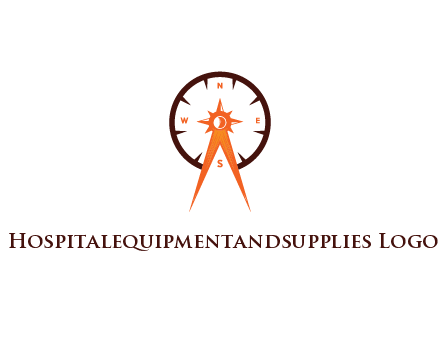 architectural compass in compass