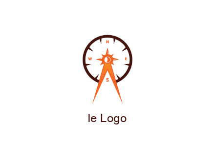 architectural compass in compass
