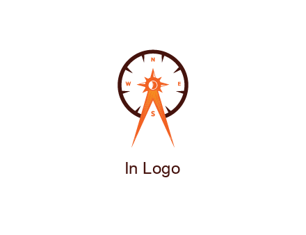 architectural compass in compass
