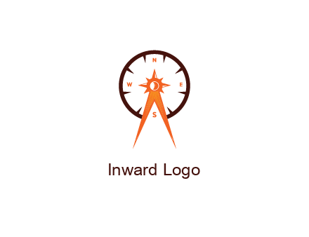 architectural compass in compass
