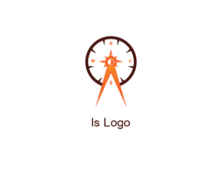 architectural compass in compass