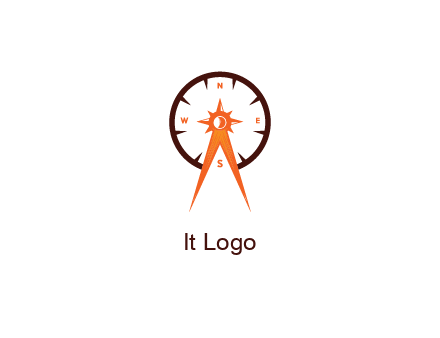 architectural compass in compass