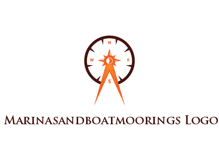 architectural compass in compass