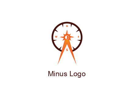 architectural compass in compass