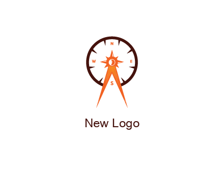 architectural compass in compass