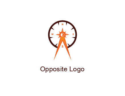 architectural compass in compass