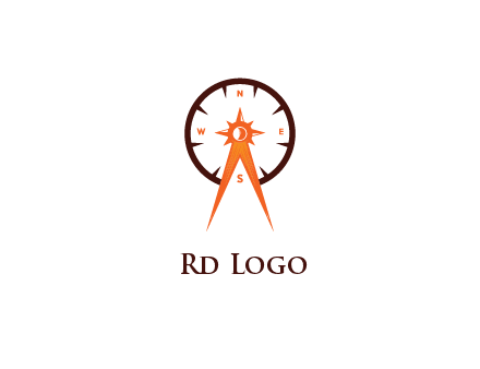 architectural compass in compass