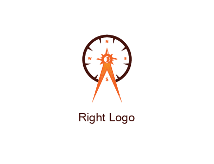 architectural compass in compass