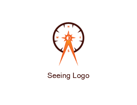 architectural compass in compass