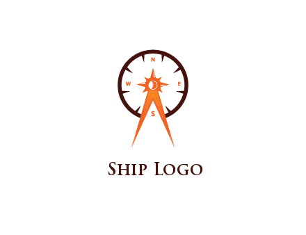 architectural compass in compass