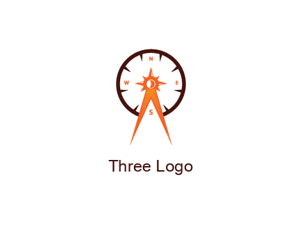architectural compass in compass