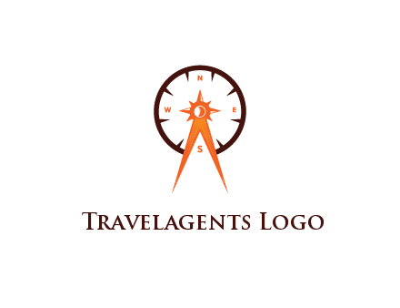 architectural compass in compass