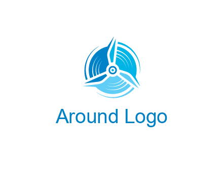 negative spacing windmill in spirals