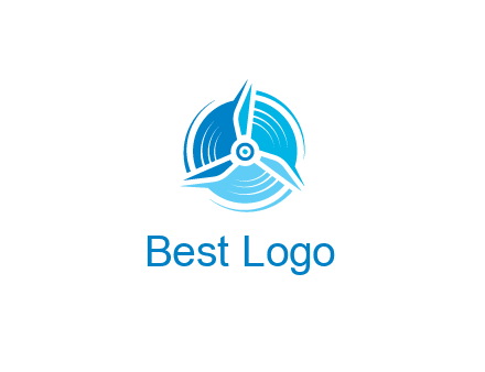 negative spacing windmill in spirals