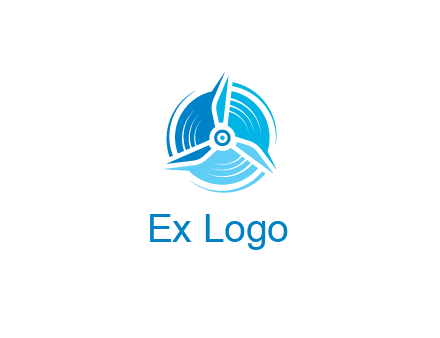 negative spacing windmill in spirals