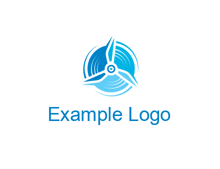 negative spacing windmill in spirals