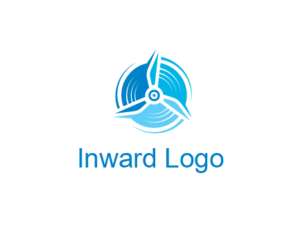 negative spacing windmill in spirals