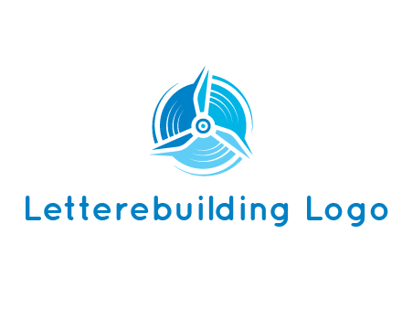 negative spacing windmill in spirals