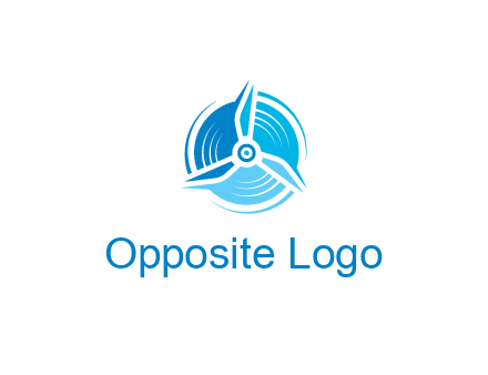negative spacing windmill in spirals