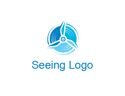 negative spacing windmill in spirals