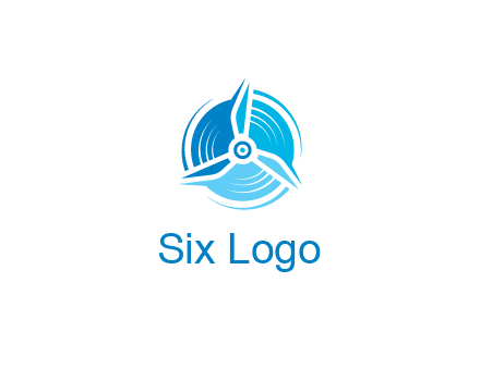 negative spacing windmill in spirals