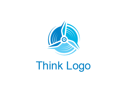 negative spacing windmill in spirals