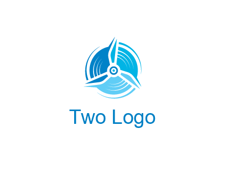 negative spacing windmill in spirals