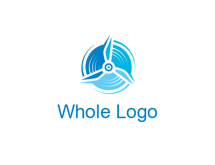 negative spacing windmill in spirals