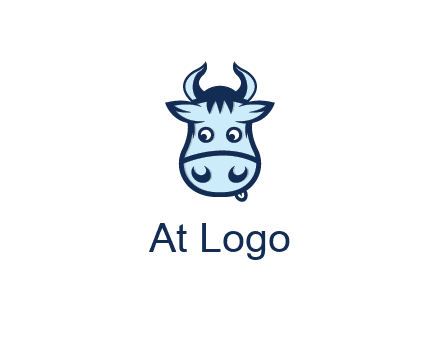 cute cow face