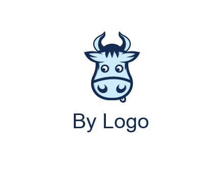 cute cow face