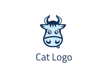 cute cow face