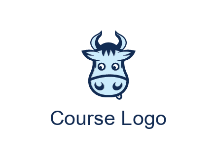 cute cow face
