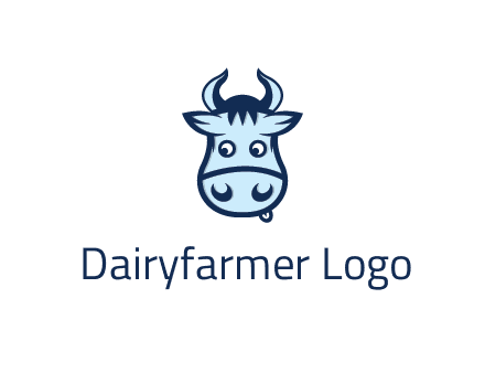 cute cow face