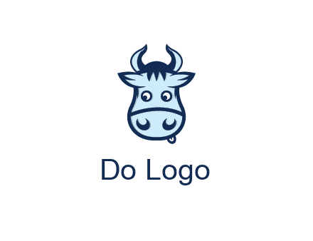 cute cow face