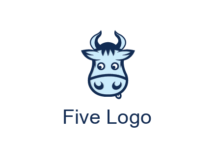 cute cow face